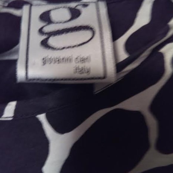 womens GIOVANNI 100% Silk Blouse Shirt size S - Picture 2 of 4